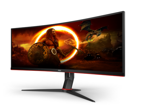 MONITOR AOC CU34G2X/BK 34"/VA,ZAKRIVLJEN,21:9/3440X1440/144HZ/1MS MPRT/HDMIX2,DPX2,USB/FREESYNC